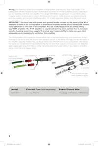 the wiring diagram for an electronic device